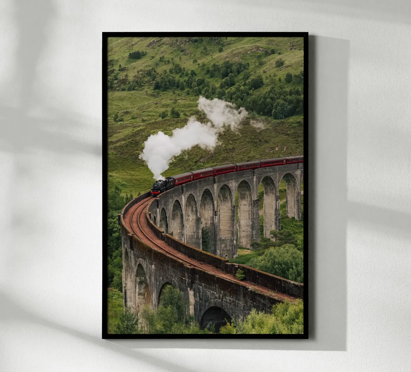 Through the Highlands poster da Lena Stamm