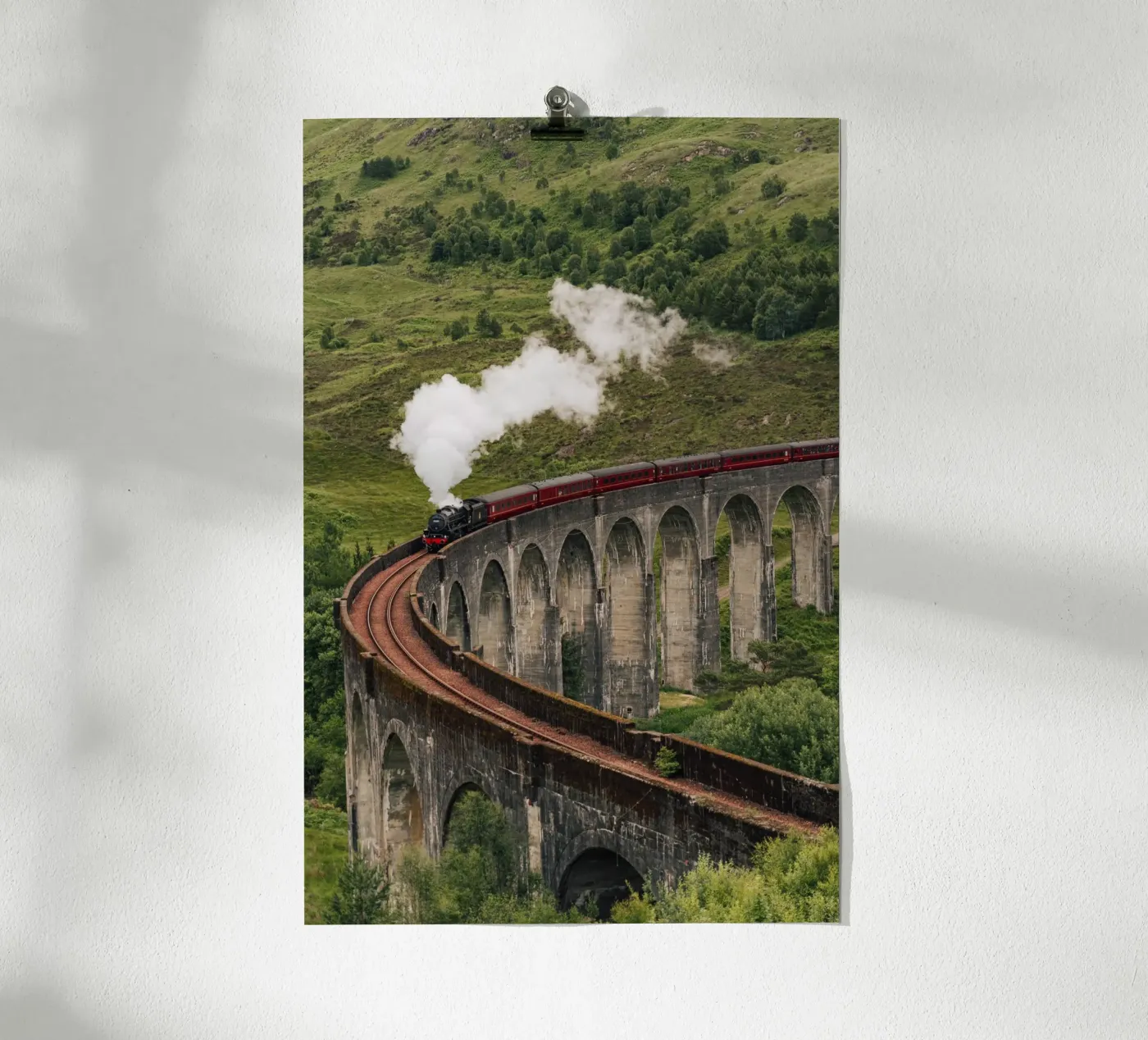 Through the Highlands poster da Lena Stamm