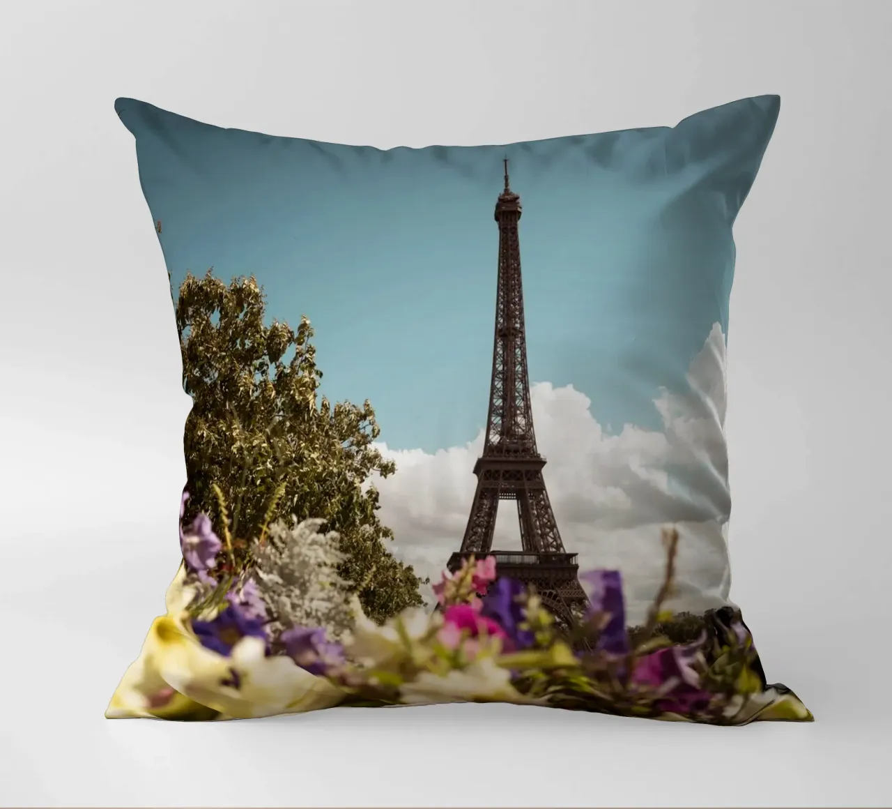 Blumiges Paris cuscino da Flo Klein