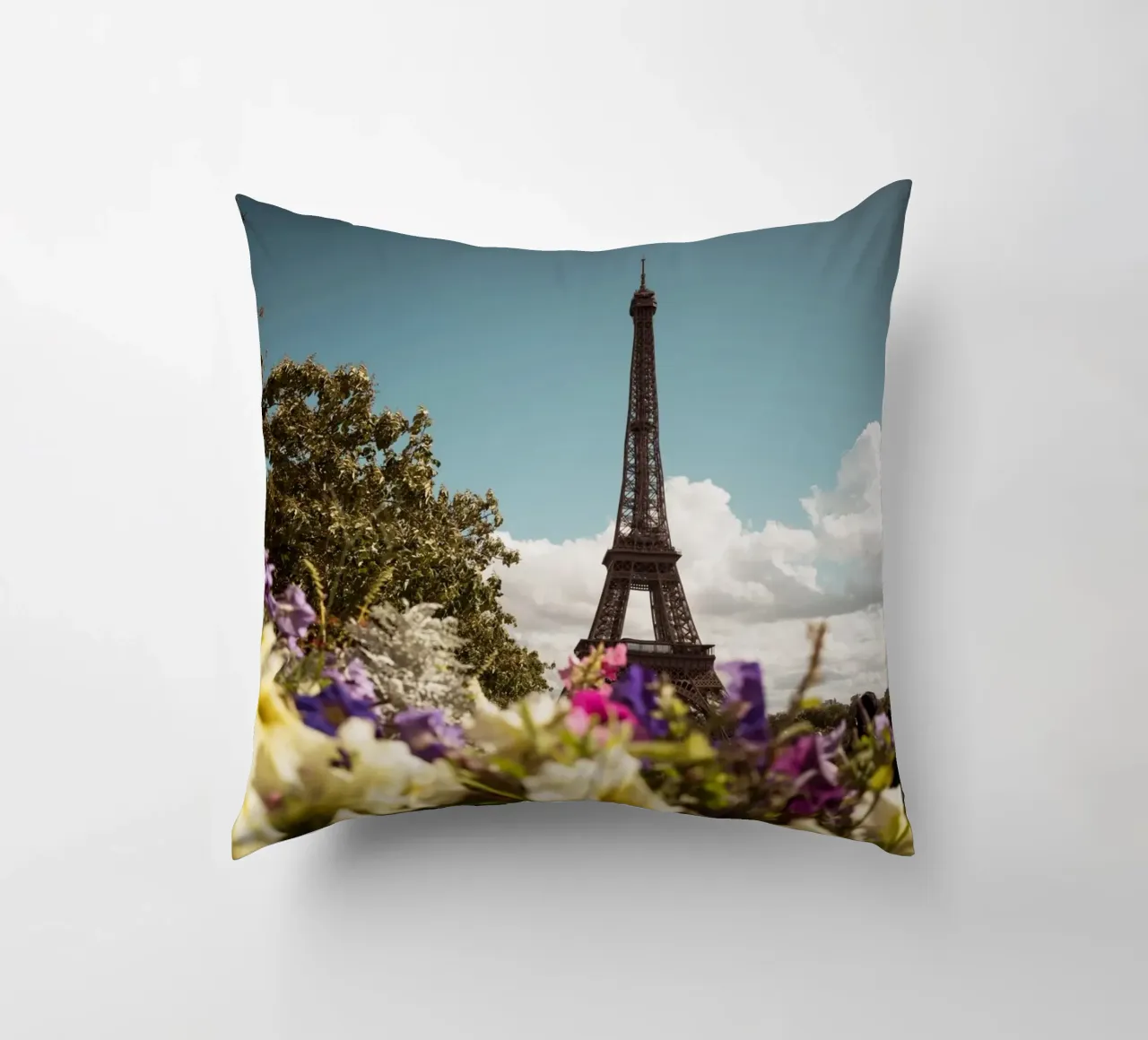 Blumiges Paris cuscino da Flo Klein