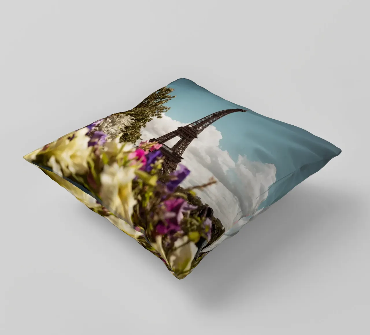 Blumiges Paris cuscino da Flo Klein
