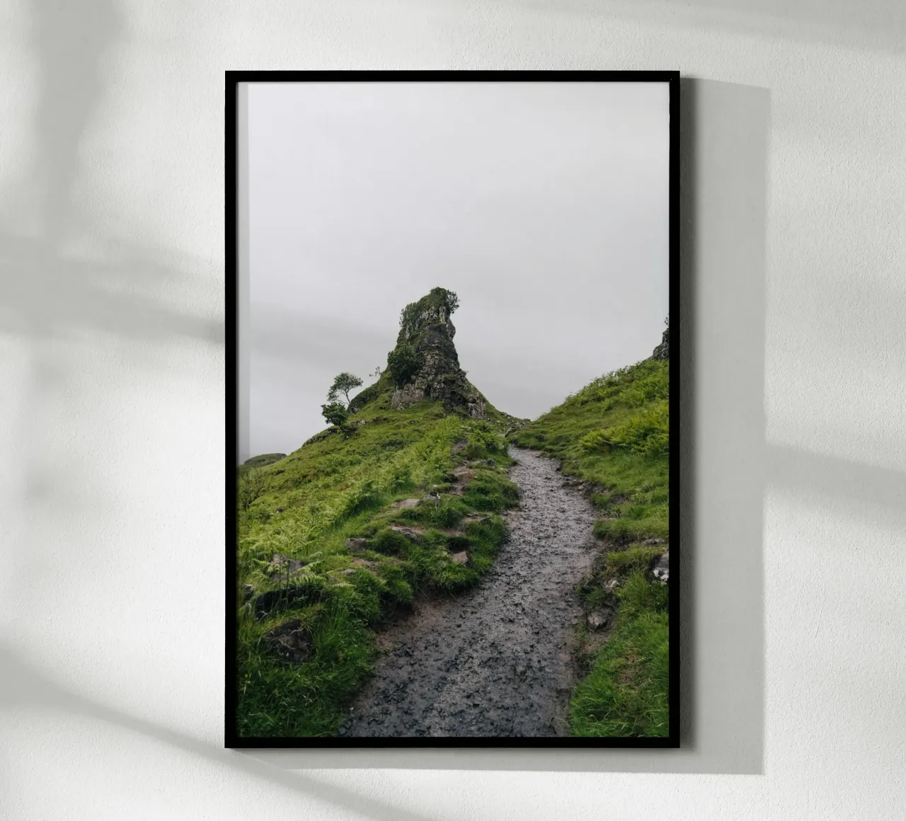Path to Fairy Glen carta hahnemühle da Lena Stamm