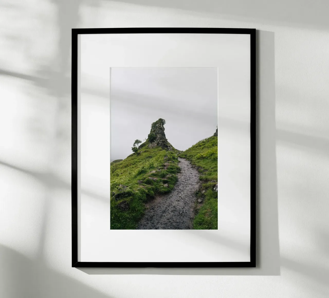 Path to Fairy Glen carta hahnemühle da Lena Stamm