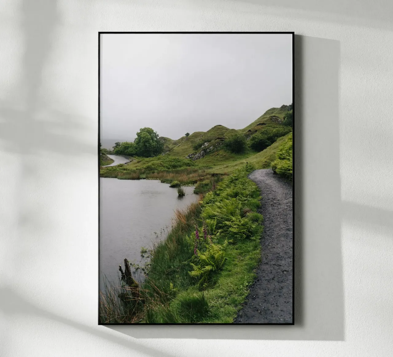 Rainy Walk plexiglass da Lena Stamm