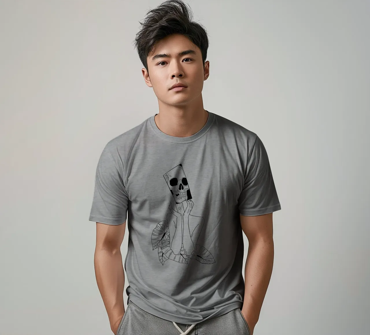 Overthinking t-shirt da byh.illustration