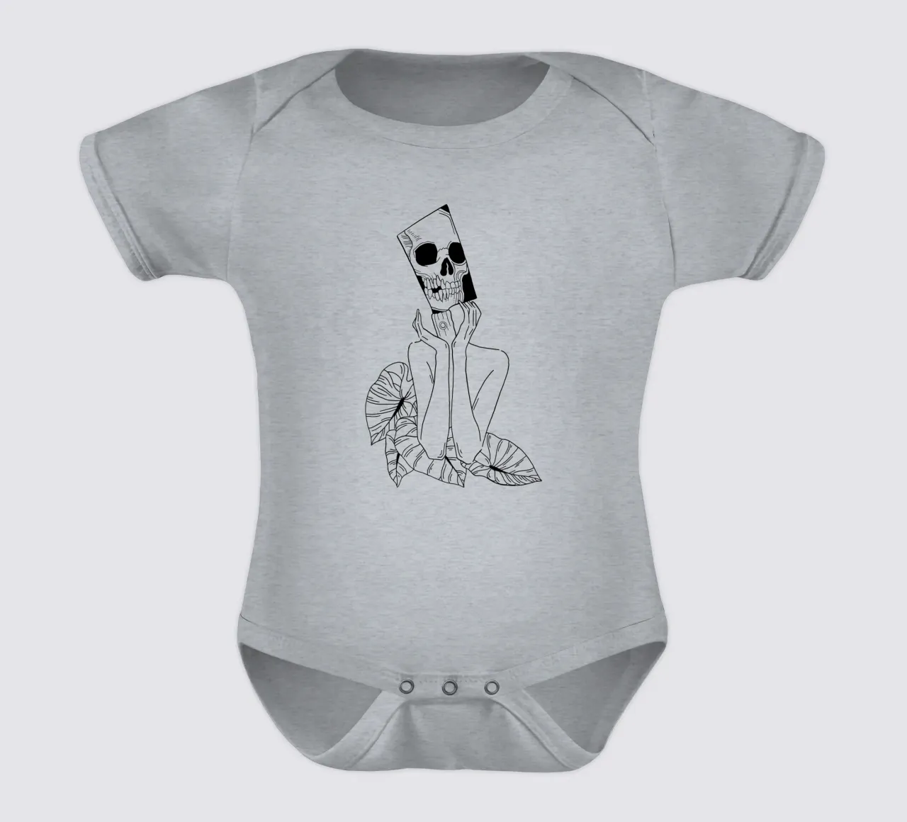 Overthinking Kurzarm Babybody von byh.illustration