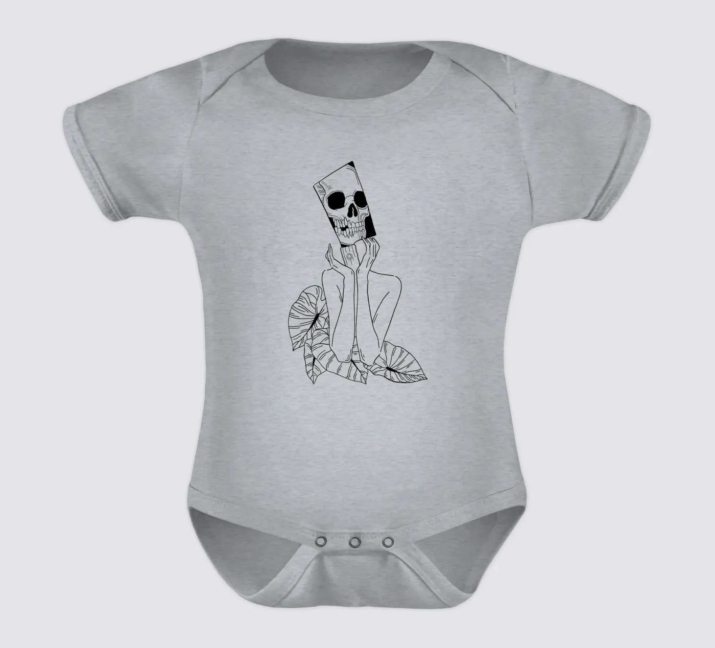 Overthinking Kurzarm Babybody von byh.illustration