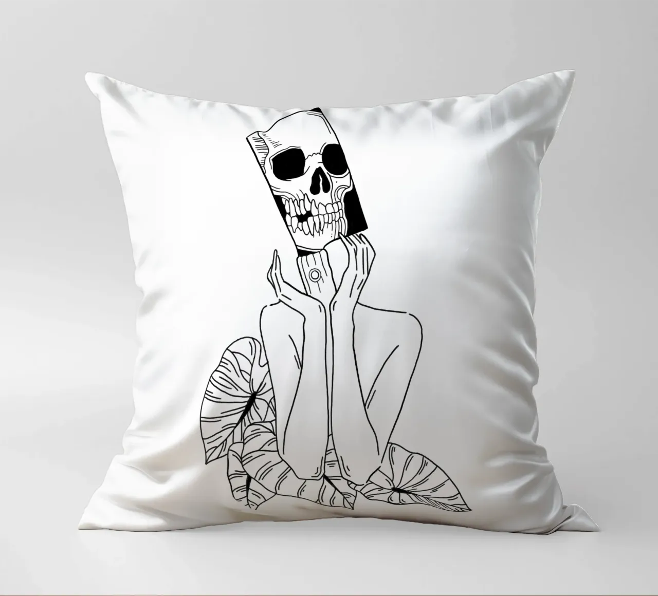 Overthinking cuscino da byh.illustration