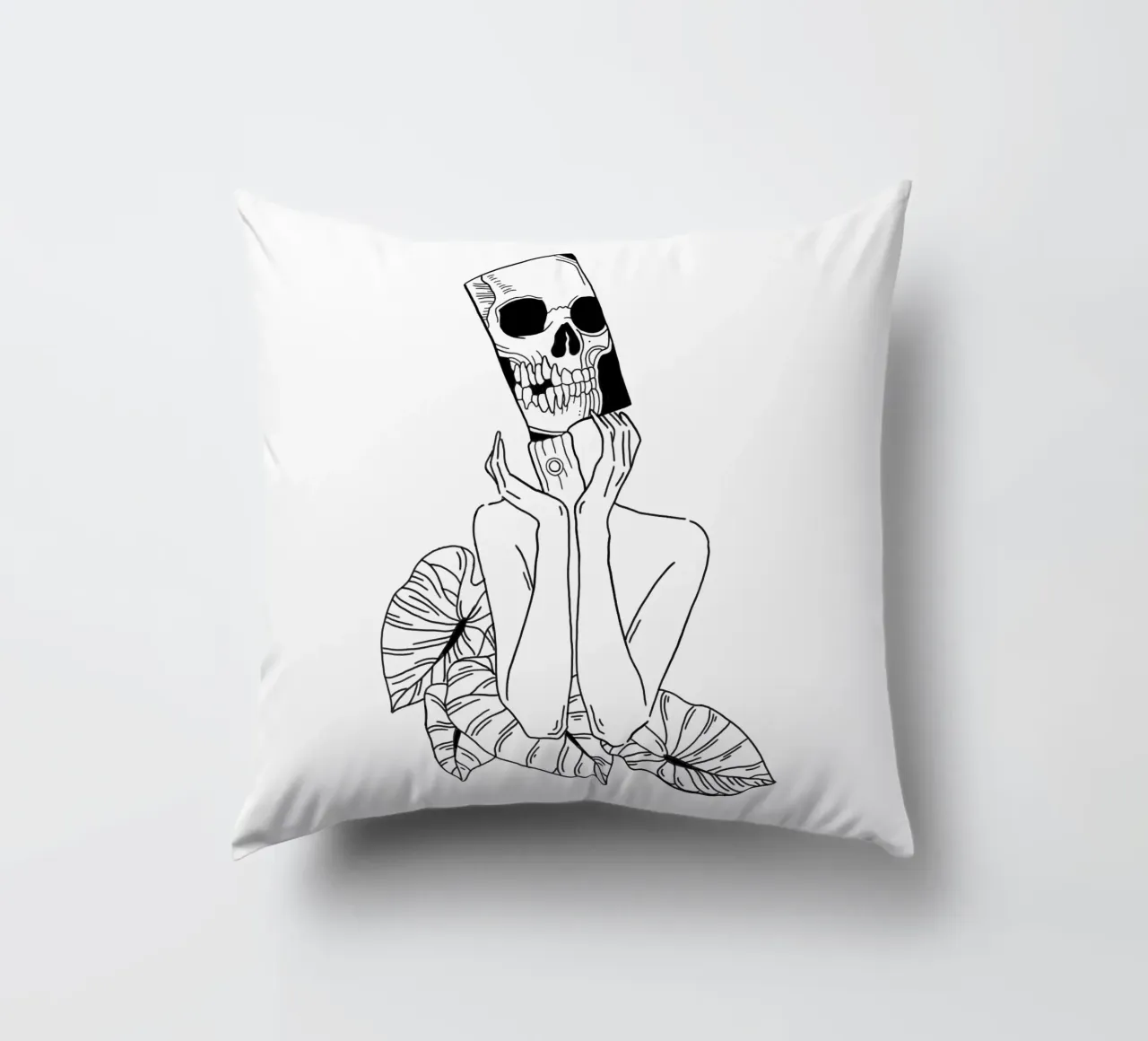 Overthinking cuscino da byh.illustration