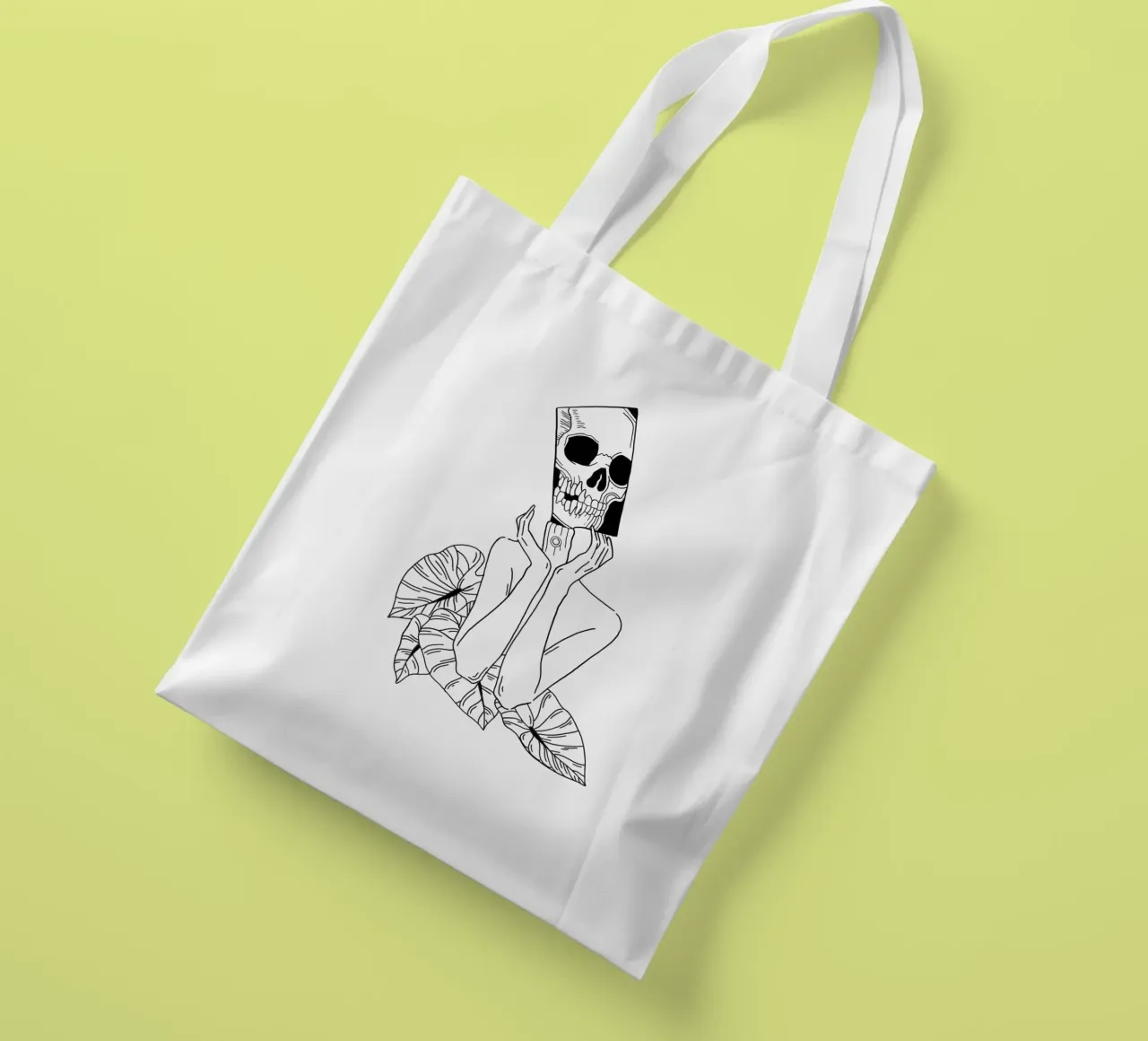 Overthinking borsa in juta da byh.illustration