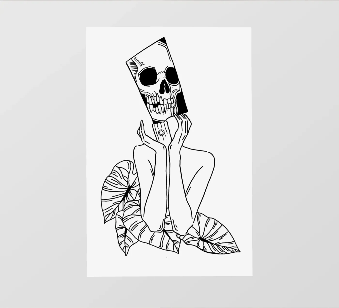 Overthinking PVC Plane von byh.illustration