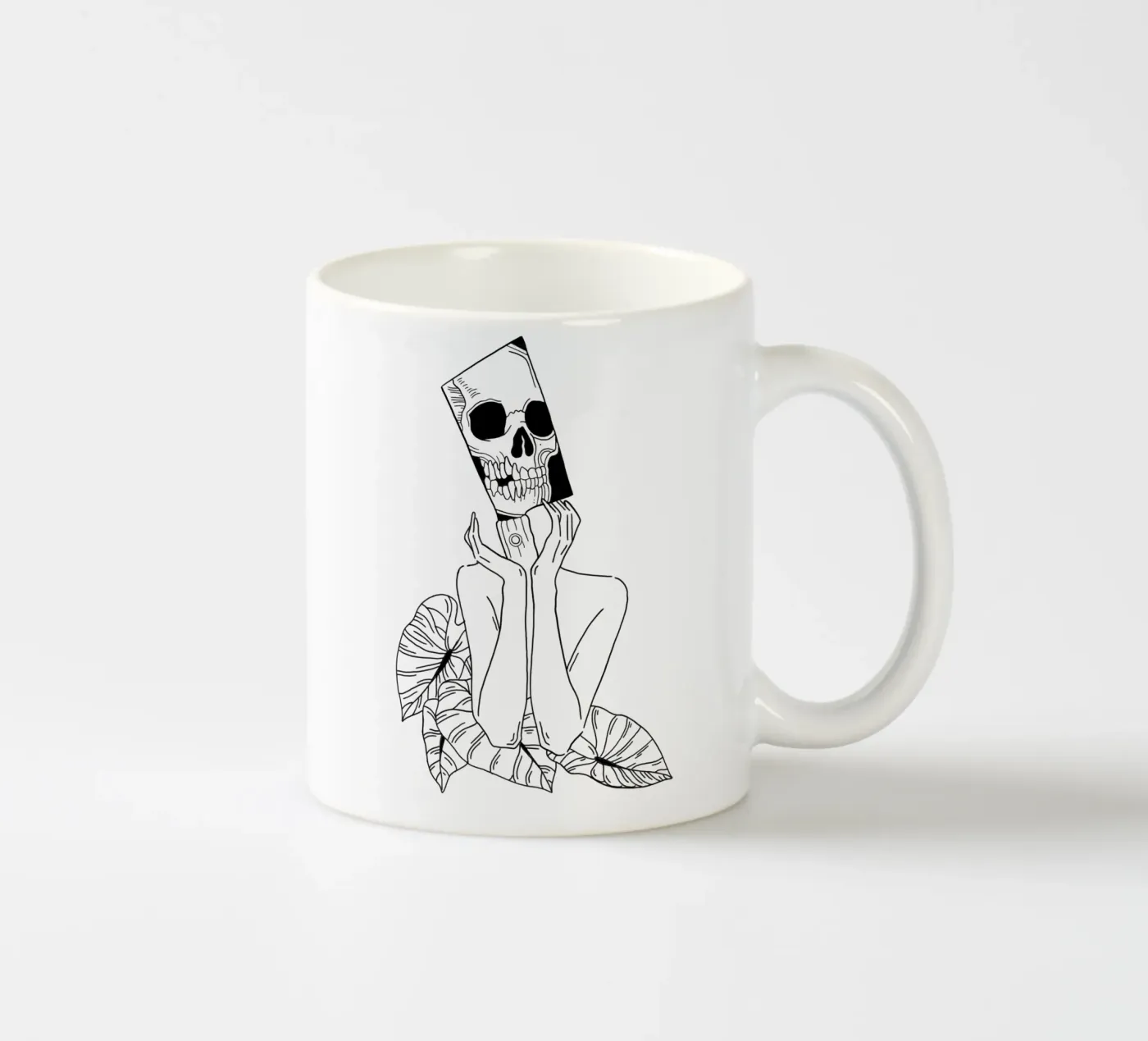 Overthinking mug en céramique de byh.illustration