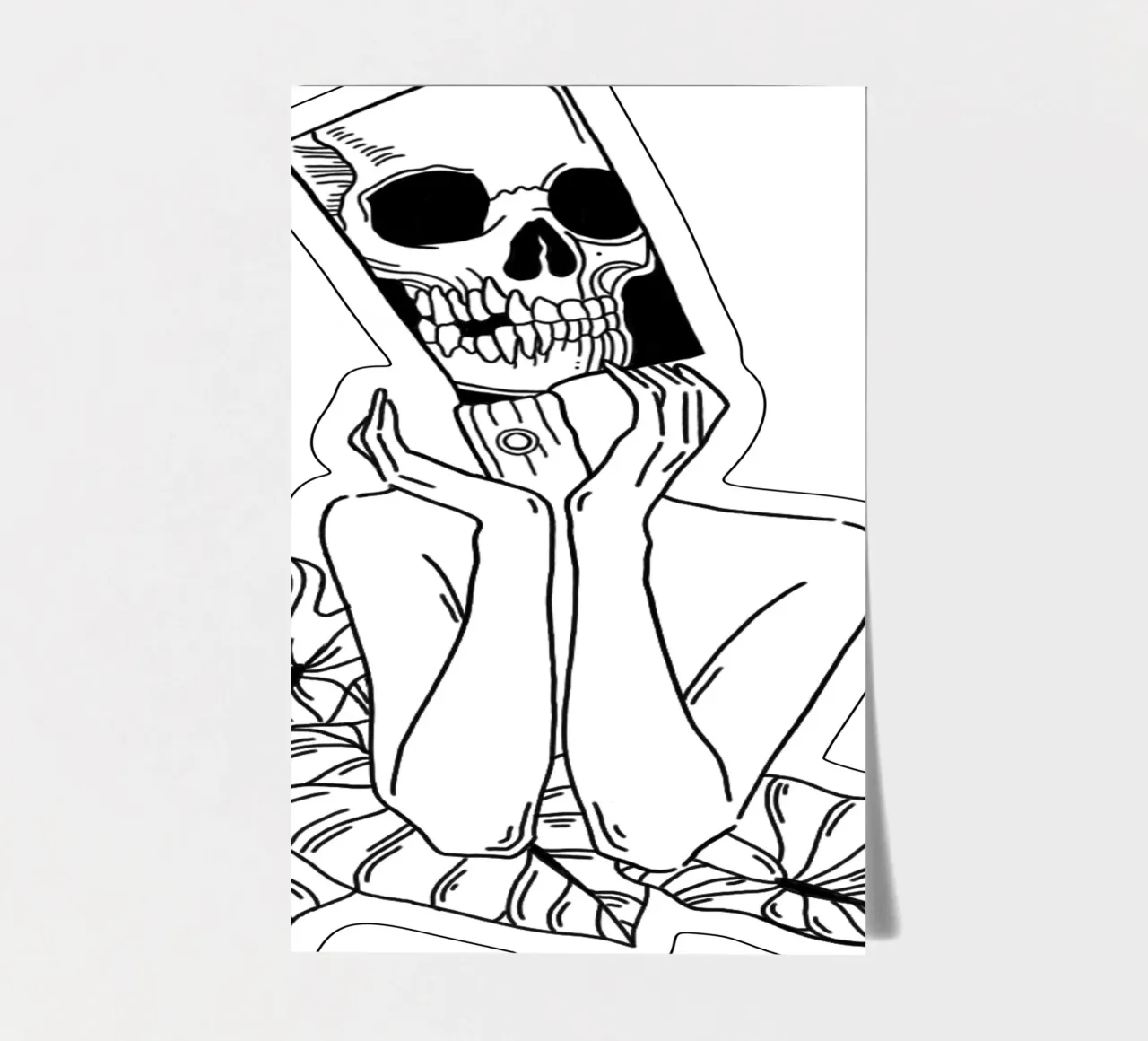 Overthinking sticker sheet by byh.illustration