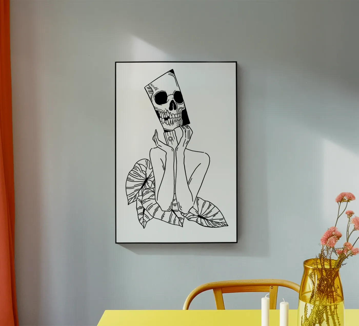 Overthinking Acryl-Glas von byh.illustration