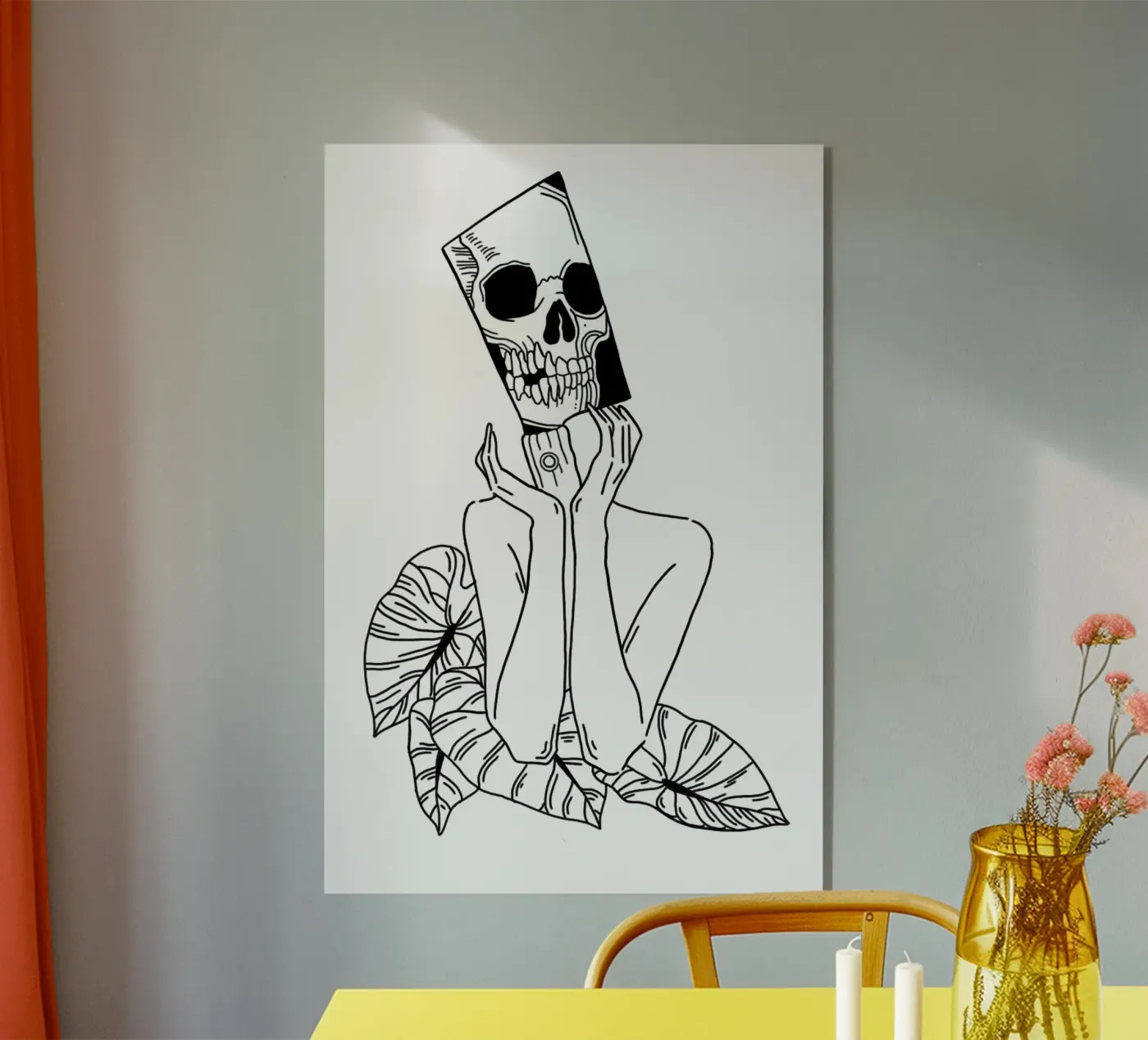 Overthinking Acryl-Glas von byh.illustration