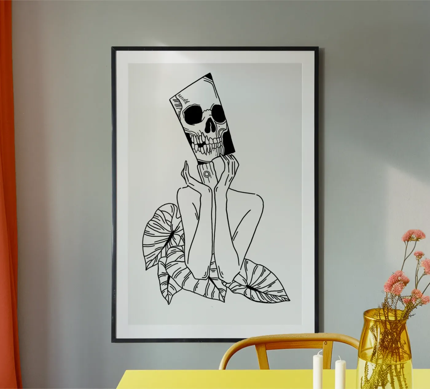 Overthinking poster van byh.illustration