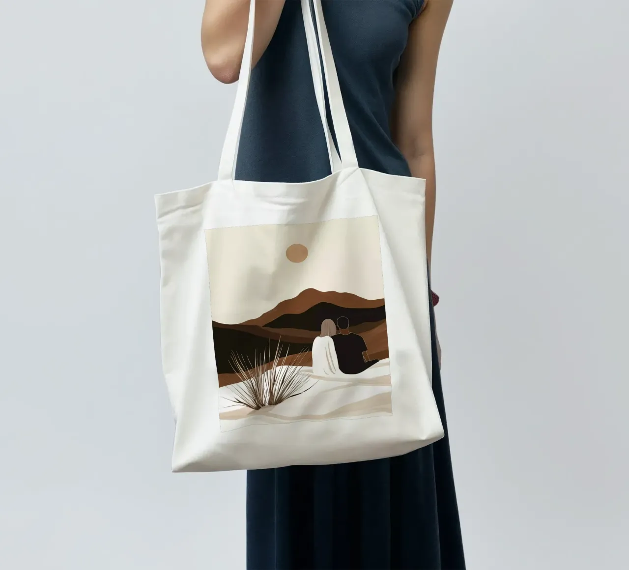 Amanti all'alba | Stile Boho borsa in juta da Autofocus