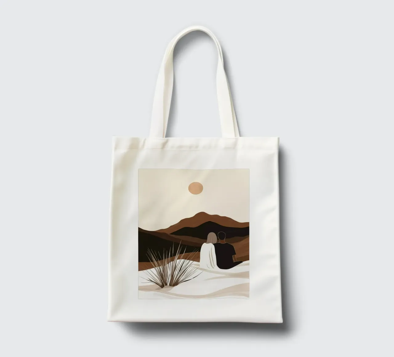 Amanti all'alba | Stile Boho borsa in juta da Autofocus