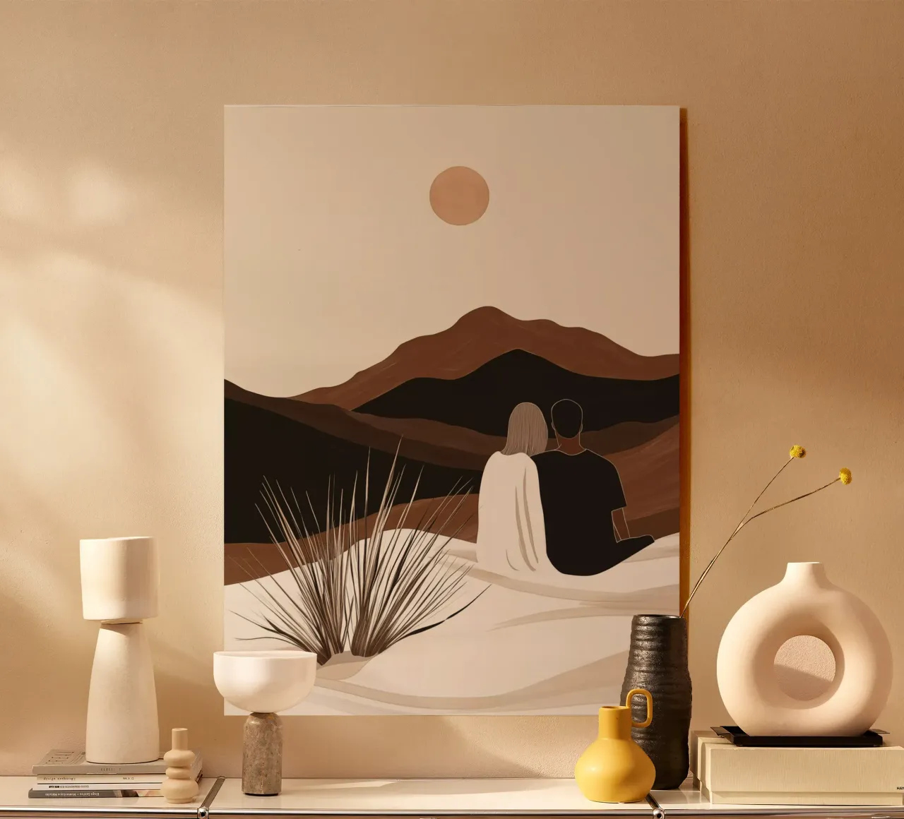 Amanti all'alba | Stile Boho plexiglass da Autofocus