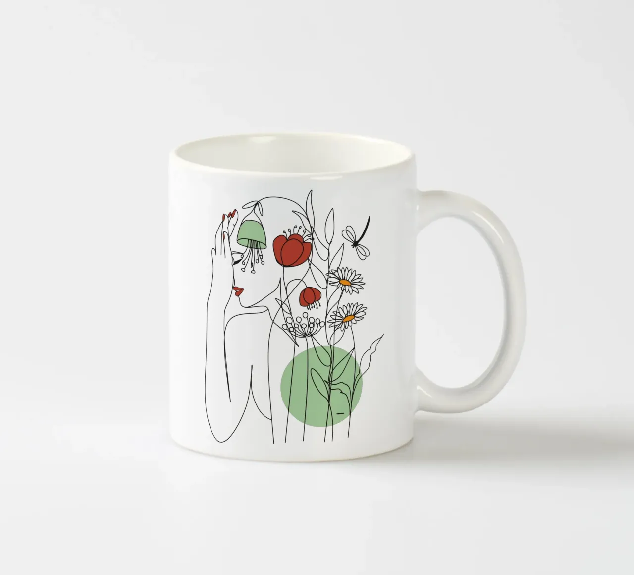 LineArt N°01 tazza in ceramica da LineArts