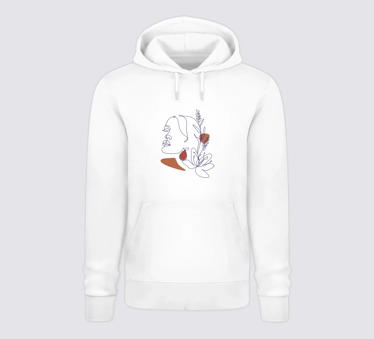LineArt N°02 felpa con cappuccio da LineArts