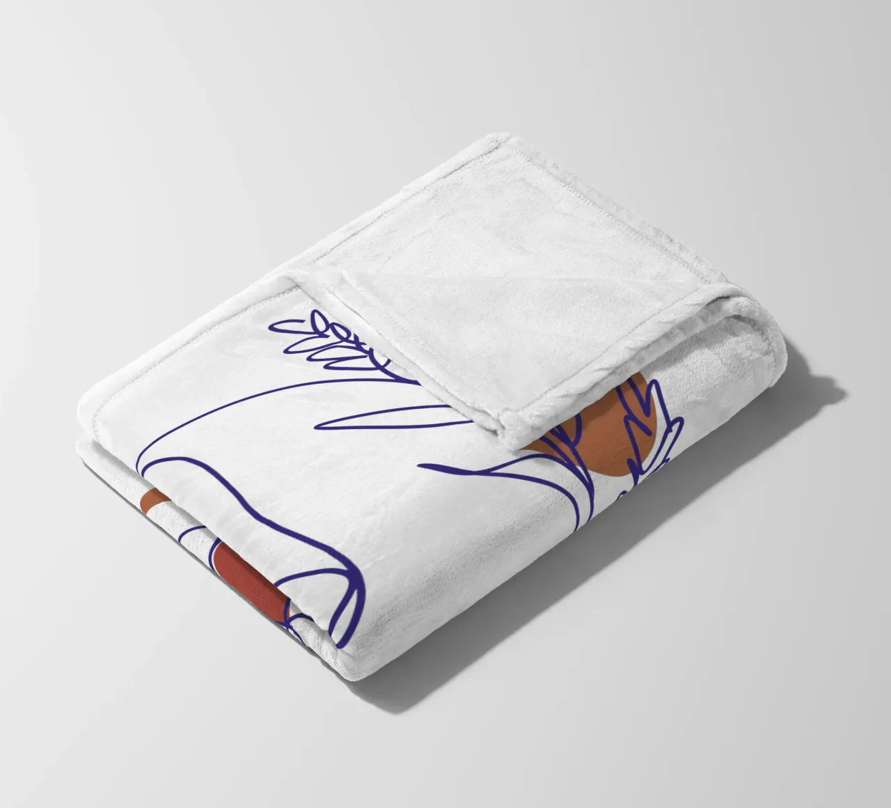 LineArt N°02 coperta in pile da LineArts