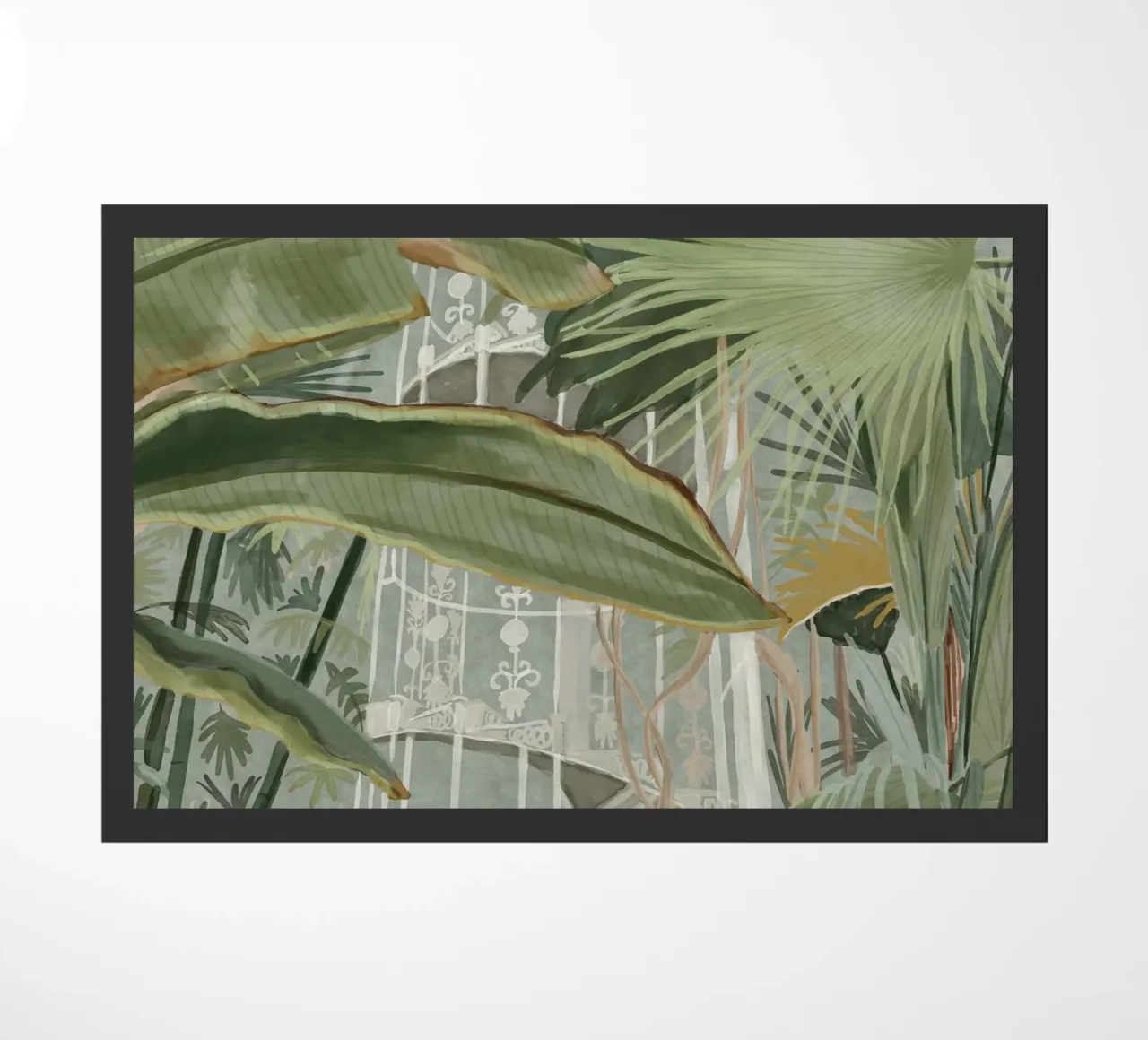 Serra tropicale Scala a chiocciola Kew Gardens Londra - L zerbino da This Wild Soul - Illustration
