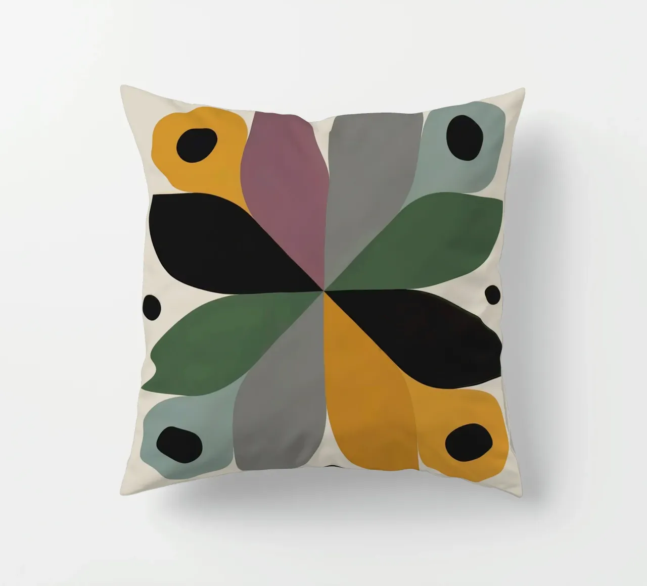 FALL BALANCE No 3 – Geometric Abstract Poster cuscino da 20 Farben
