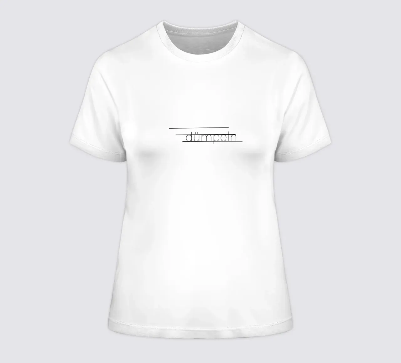 Dümpeln women's fitted t-shirt by nix