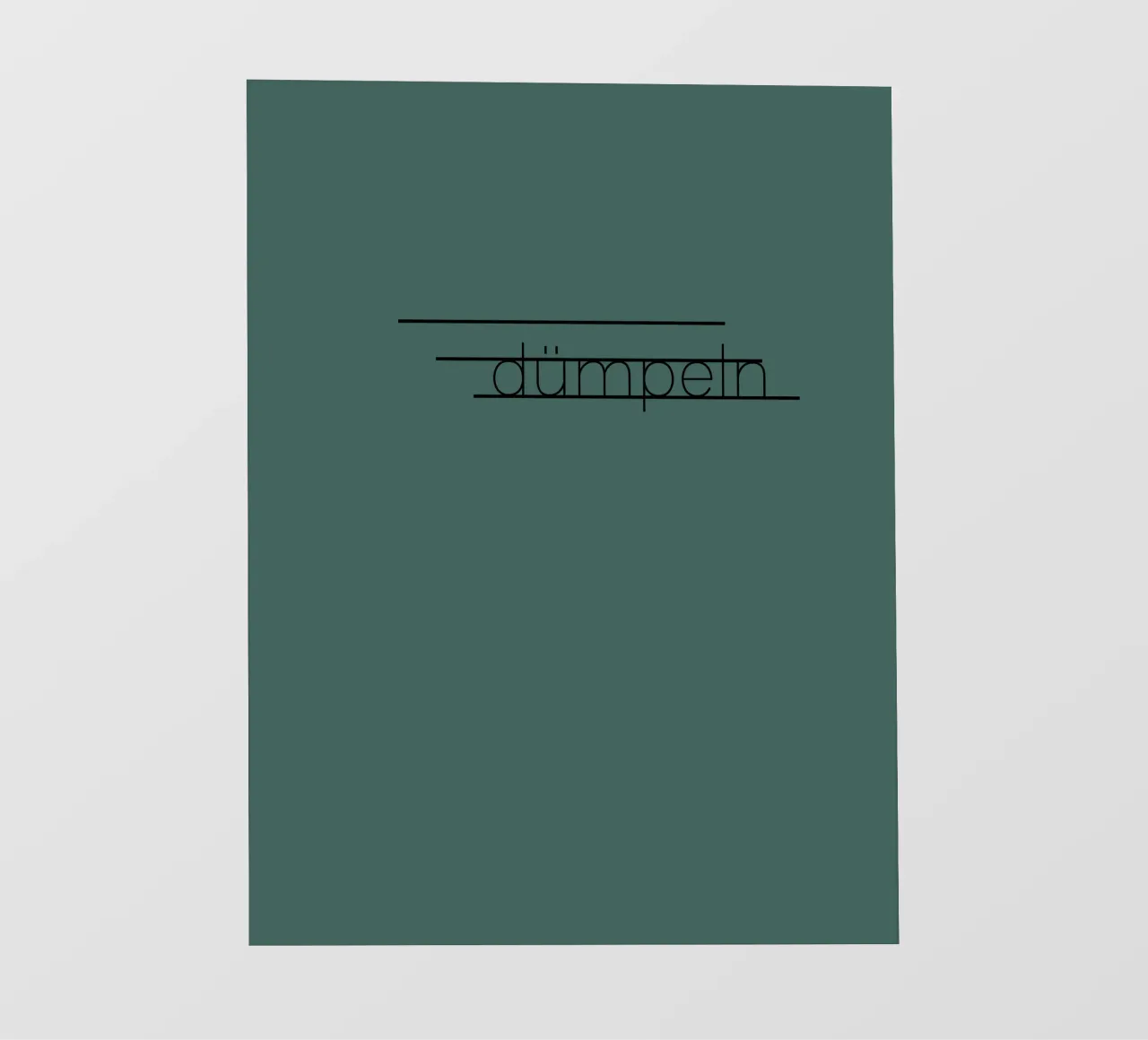 Dümpeln telo in pvc da nix