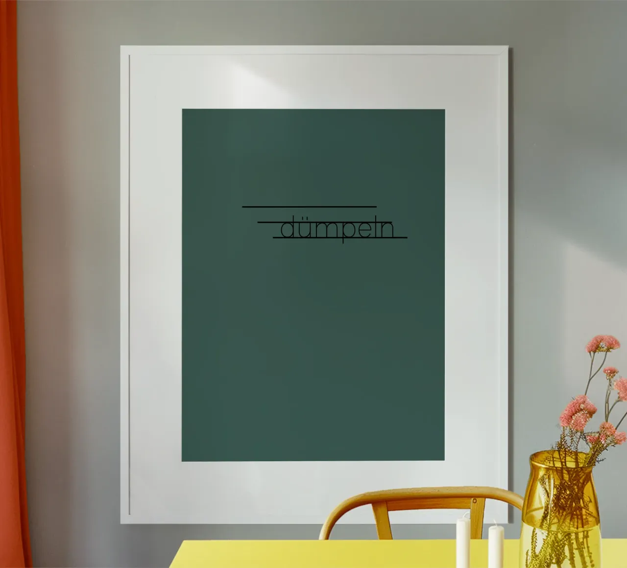 Dümpeln poster by nix