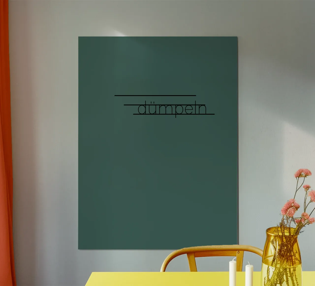 Dümpeln poster by nix