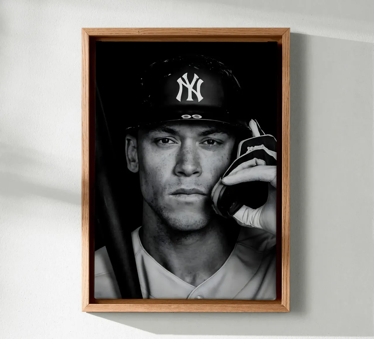 Aaron Judge tela da Low poly art