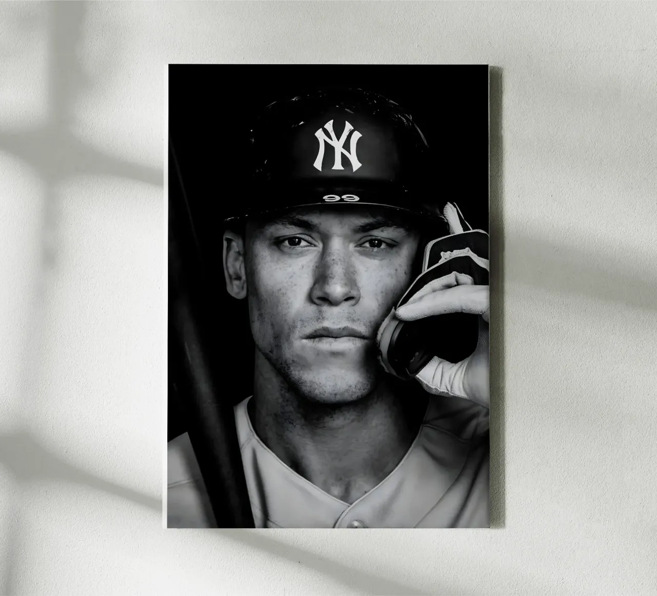 Aaron Judge tela da Low poly art