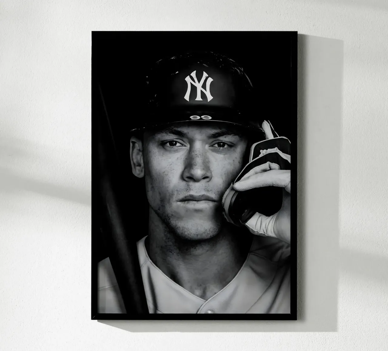 Aaron Judge carta hahnemühle da Low poly art