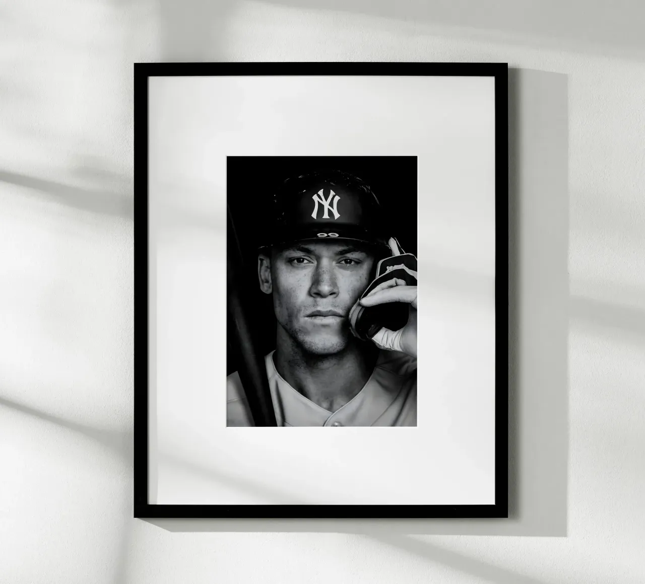 Aaron Judge carta hahnemühle da Low poly art