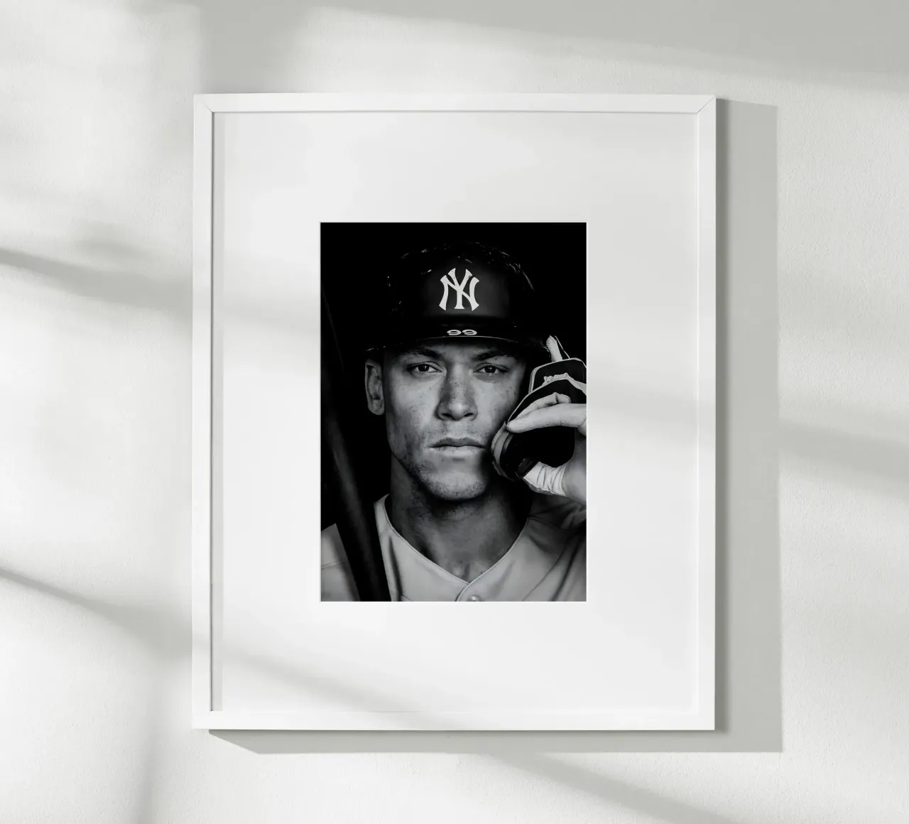 Aaron Judge carta hahnemühle da Low poly art