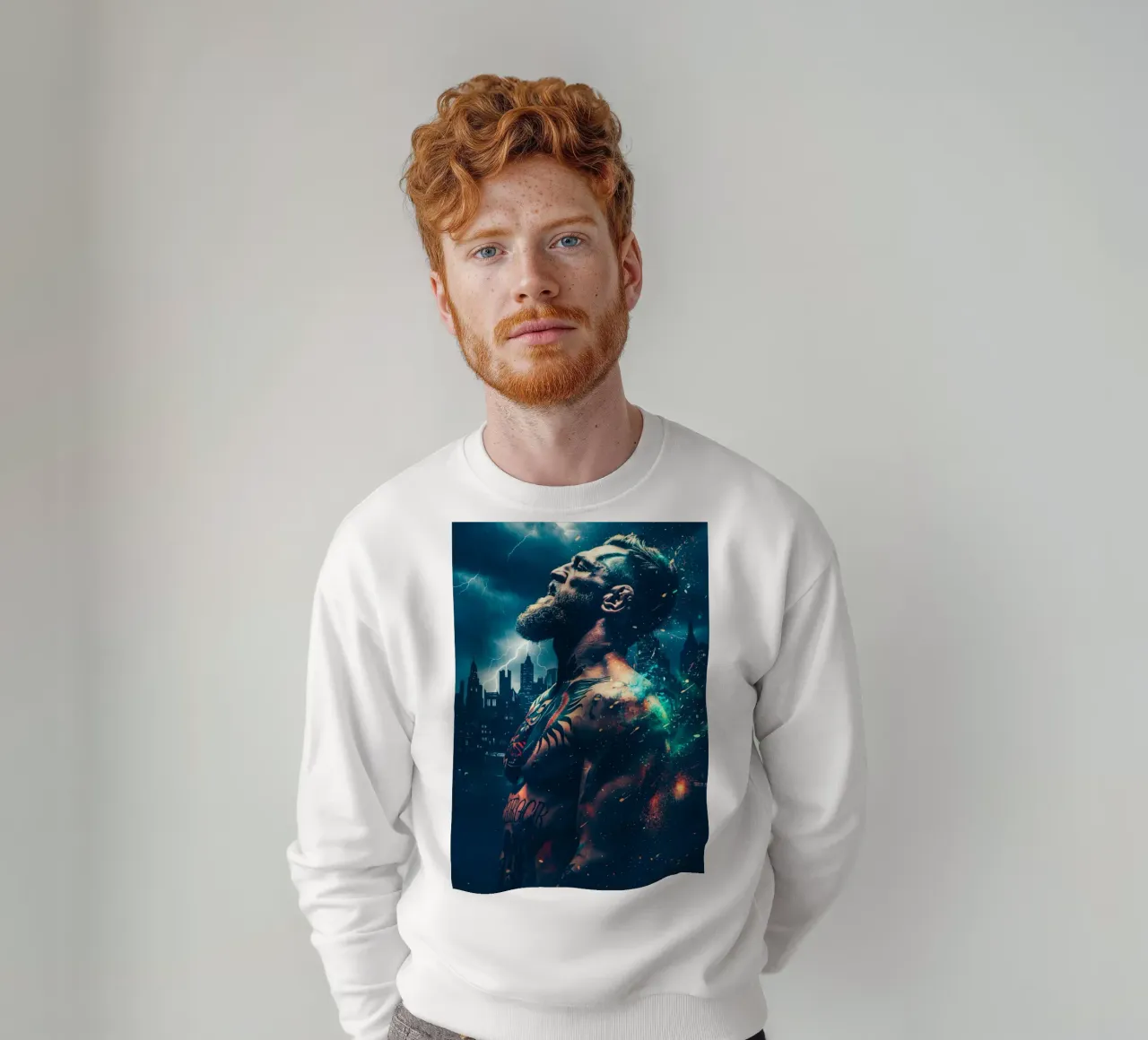 Conor McGregor aura felpa da Lembayung art