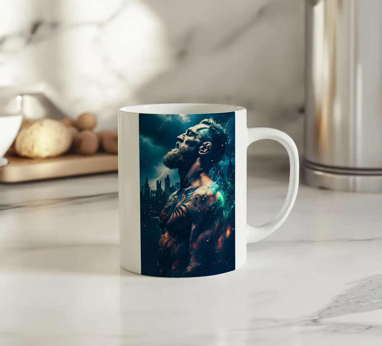 Conor McGregor aura tazza in ceramica da Lembayung art