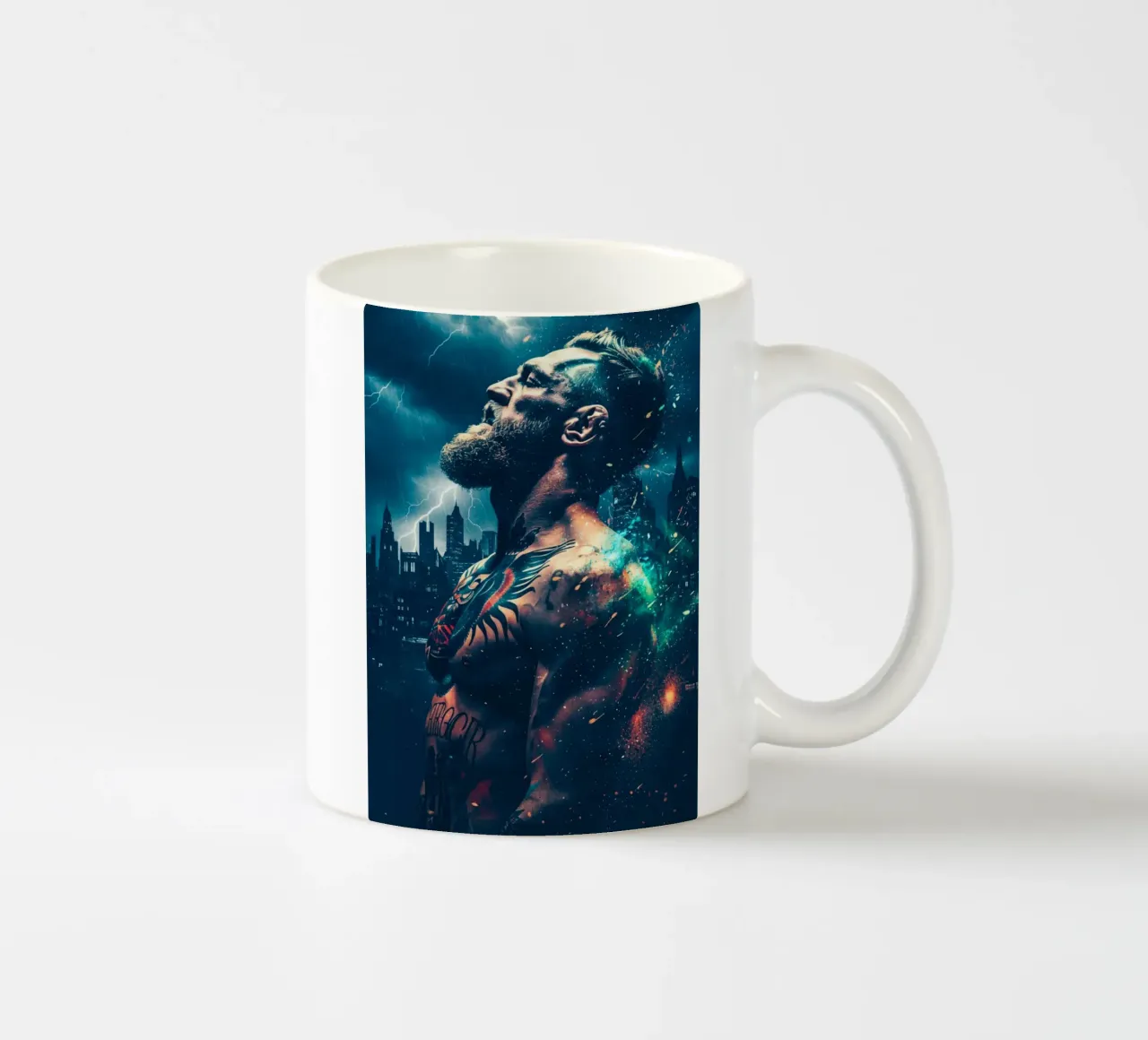 Conor McGregor aura tazza in ceramica da Lembayung art