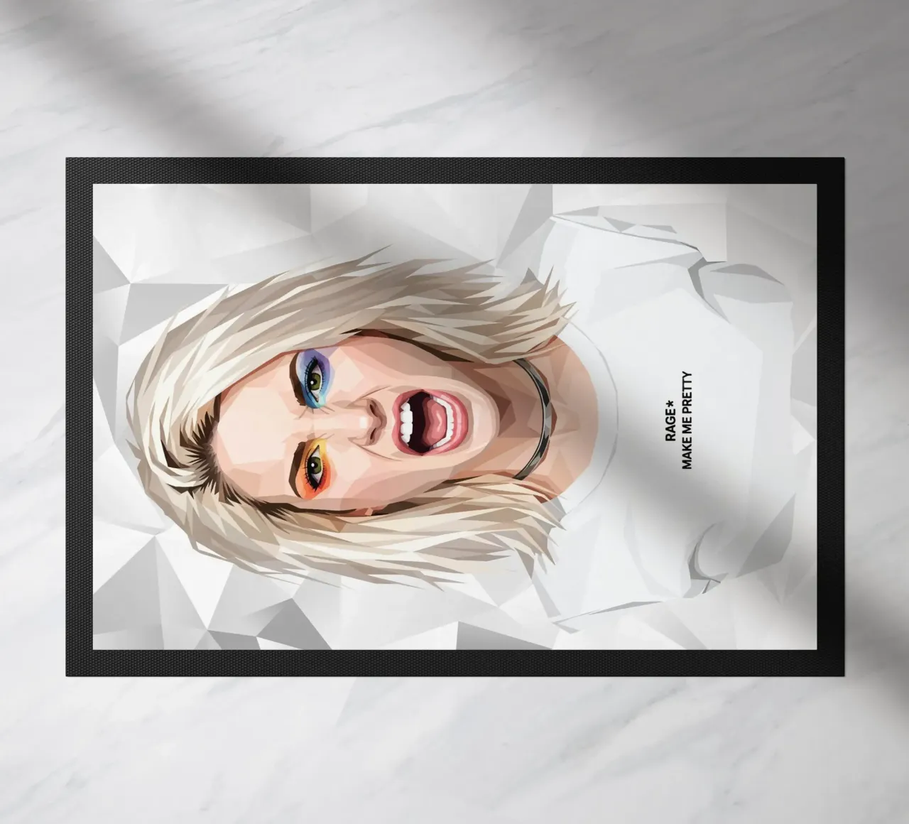 Hayley Williams Scream Paramore Low Poly zerbino da Low Profile