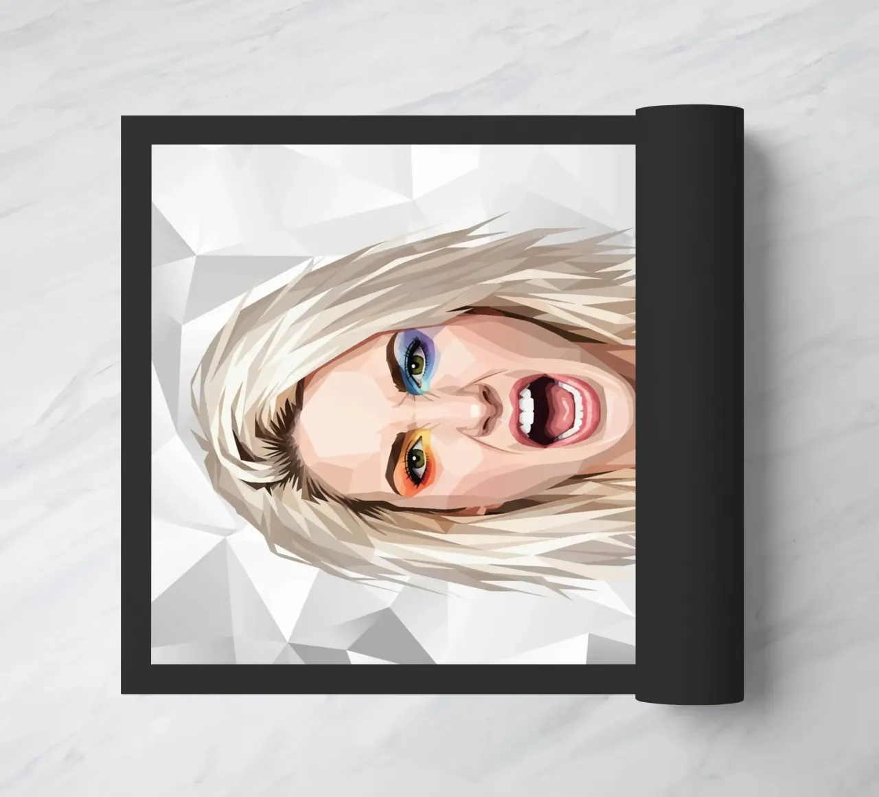 Hayley Williams Scream Paramore Low Poly zerbino da Low Profile