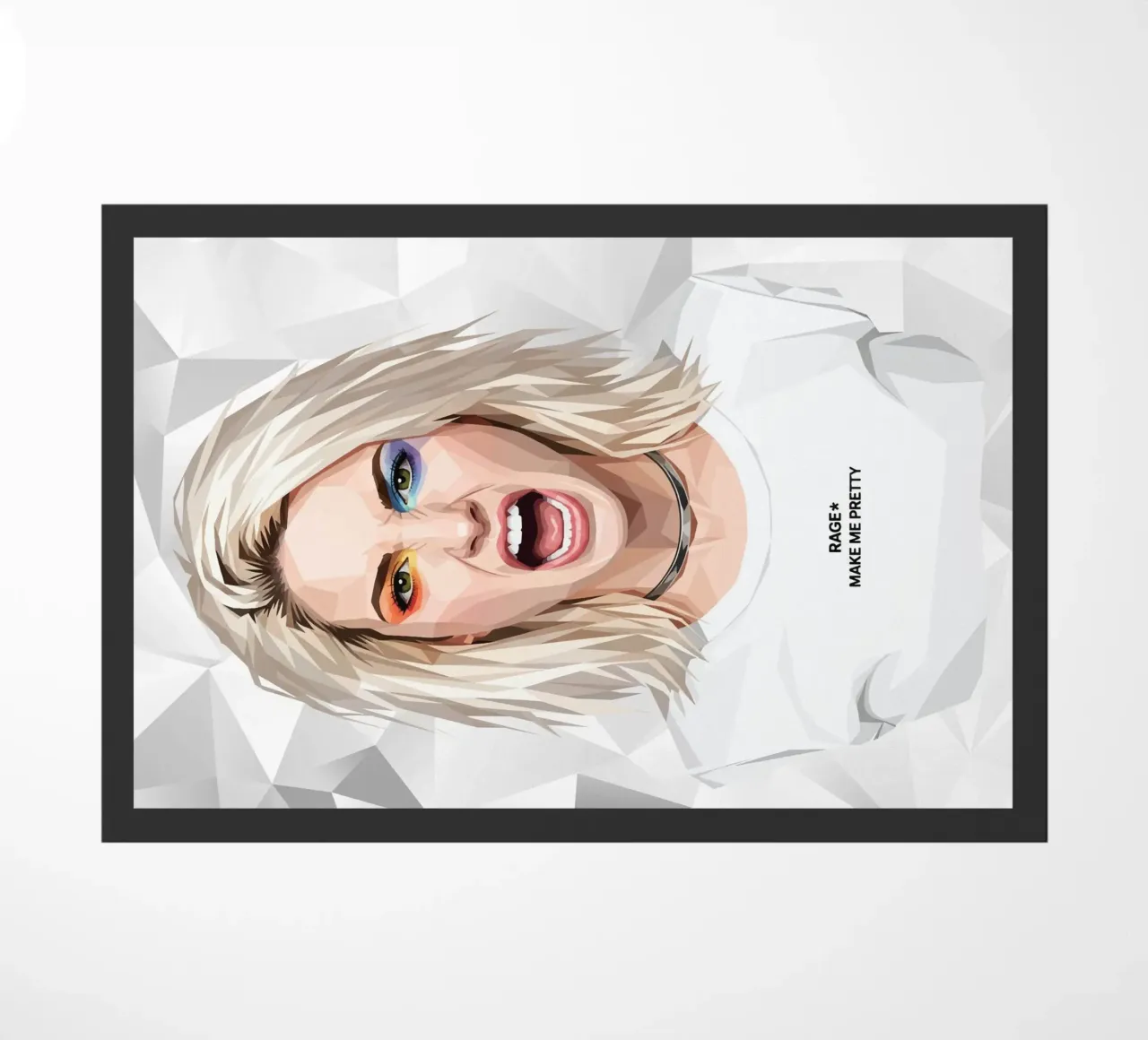 Hayley Williams Scream Paramore Low Poly zerbino da Low Profile