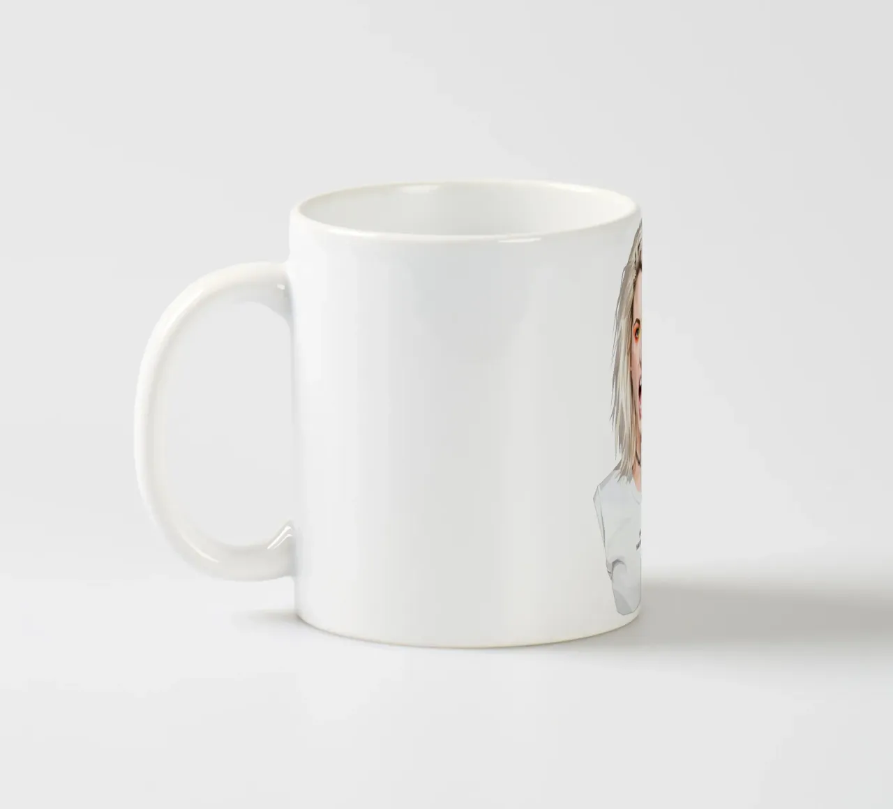 Hayley Williams Scream Paramore Low Poly tazza in ceramica da Low Profile