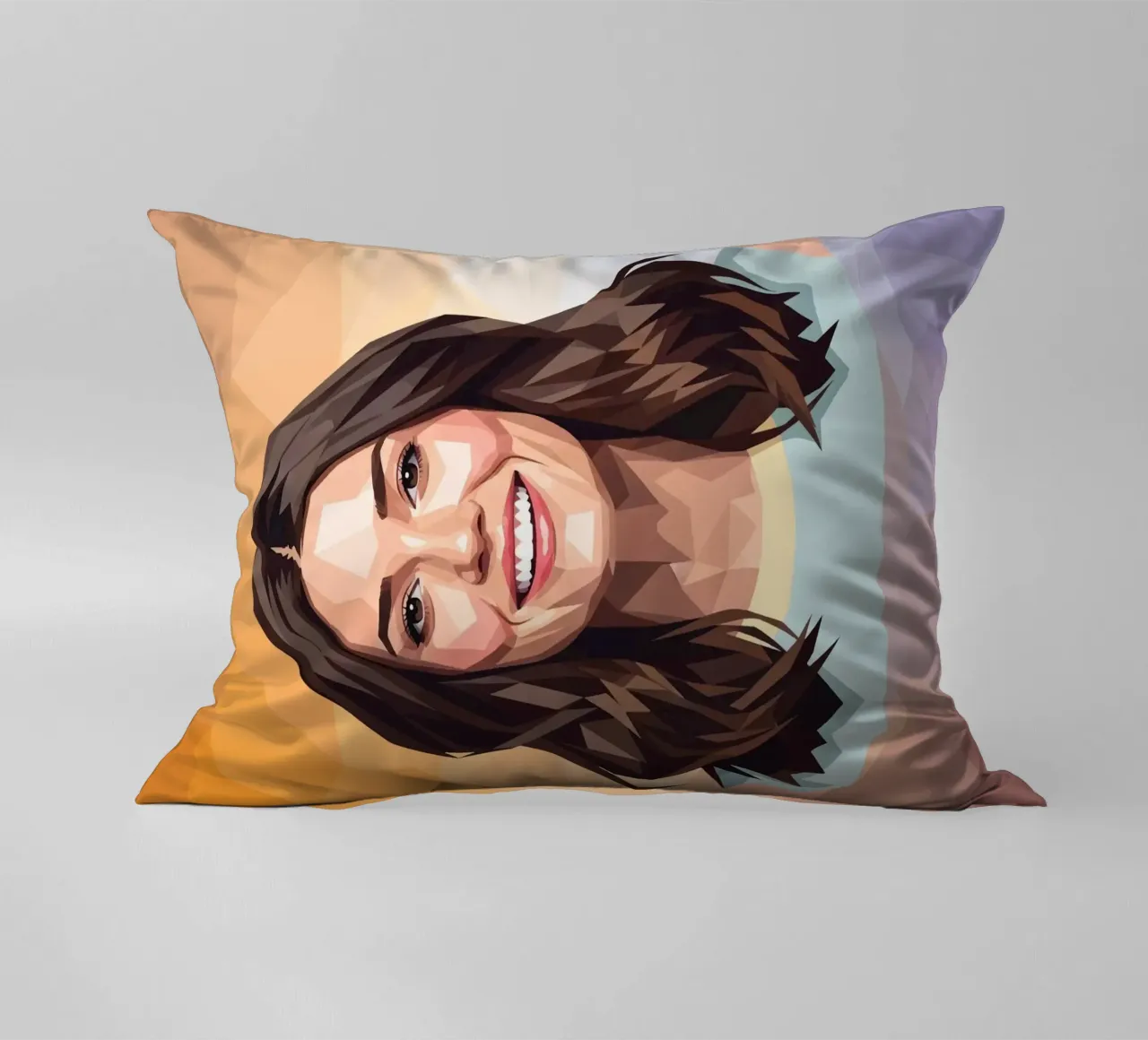 Mandy Moore Lowpoly cuscino da Low Profile