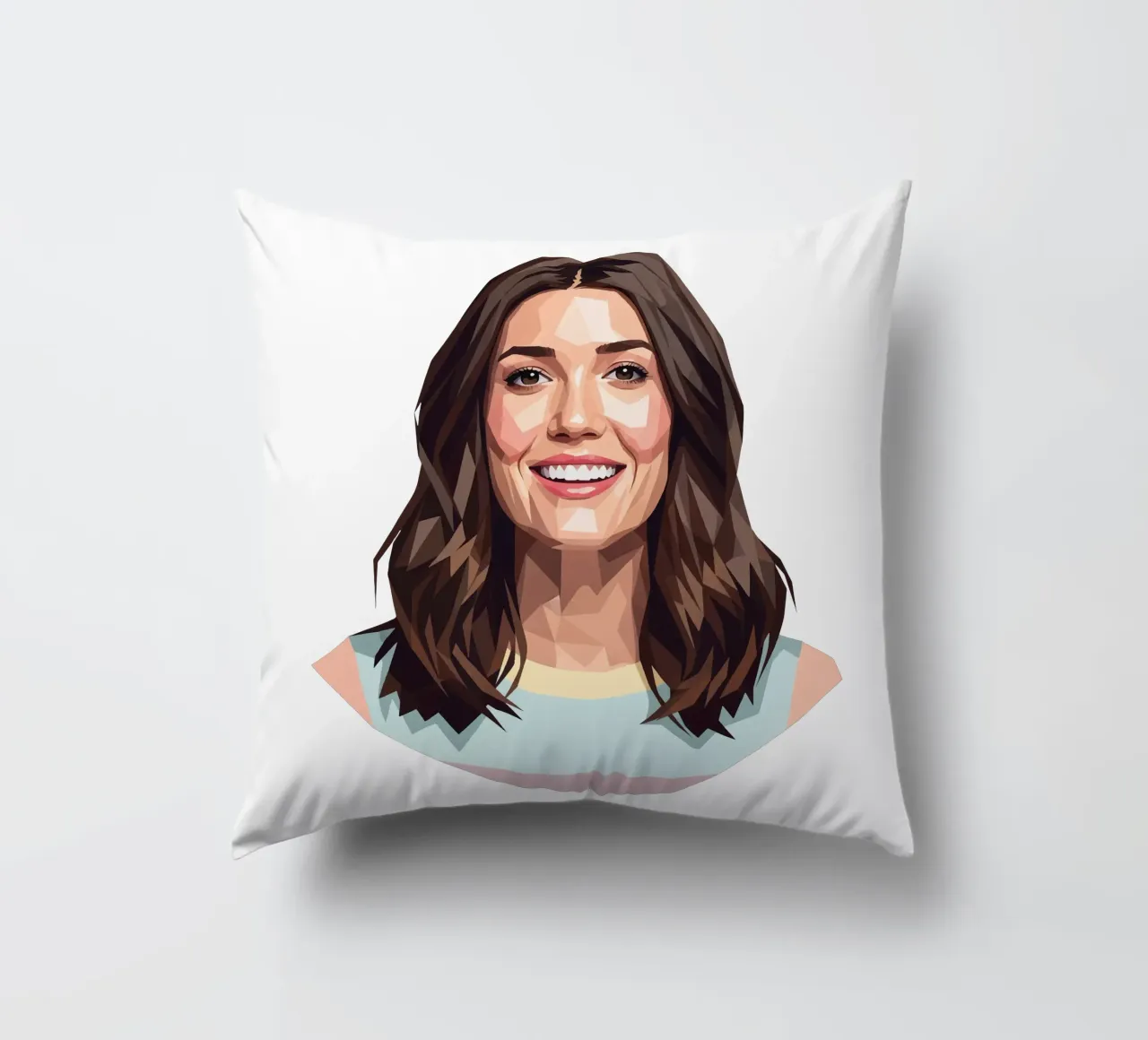 Mandy Moore Lowpoly cuscino da Low Profile
