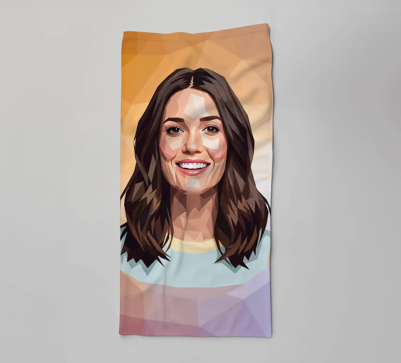 Mandy Moore Lowpoly asciugamano da bagno da Low Profile