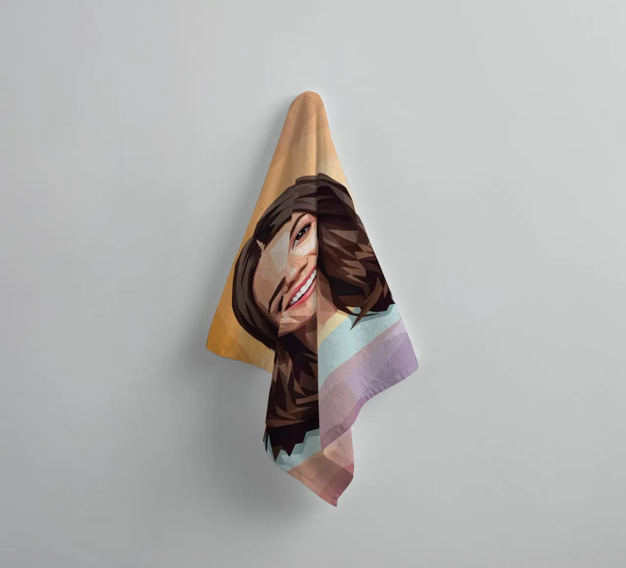 Mandy Moore Lowpoly asciugamano da bagno da Low Profile