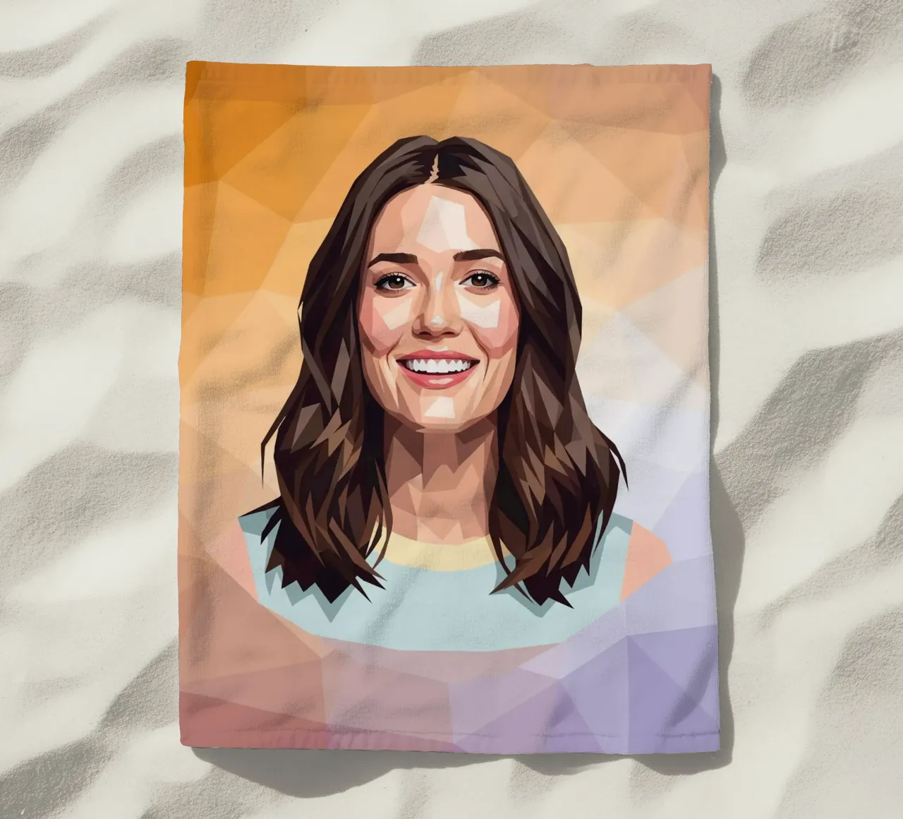 Mandy Moore Lowpoly telo mare da Low Profile