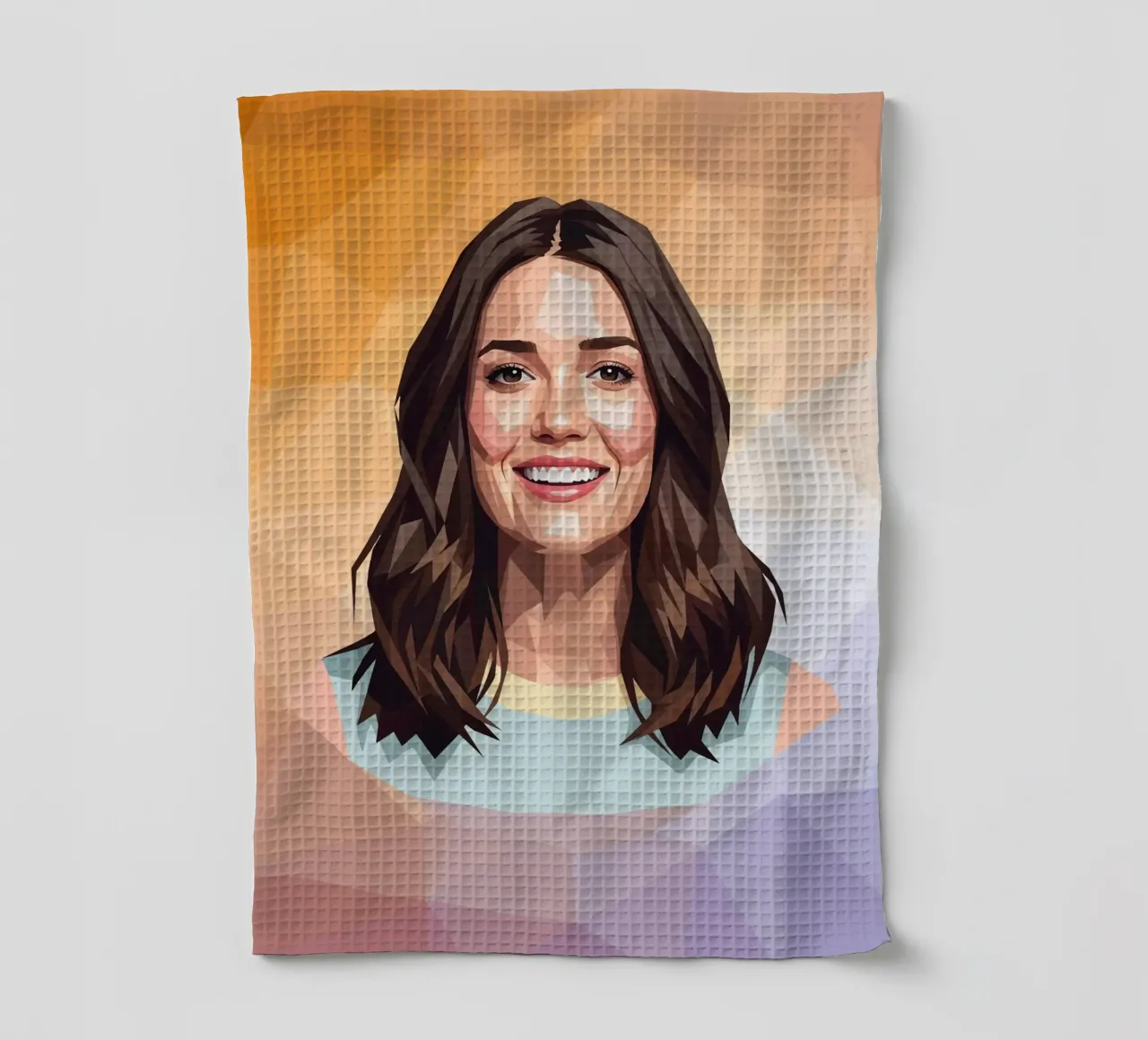 Mandy Moore Lowpoly canovaccio da cucina da Low Profile